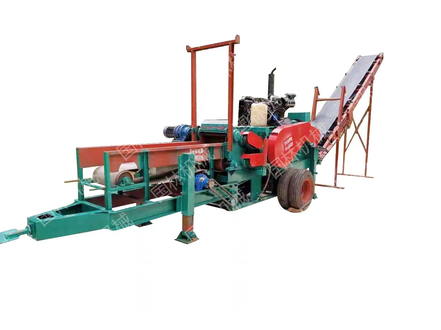 移動(dòng)竹片機(jī)搖篩流水線(xiàn)